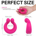 Ulike - Vibrating Stretchy cock ring - remote control