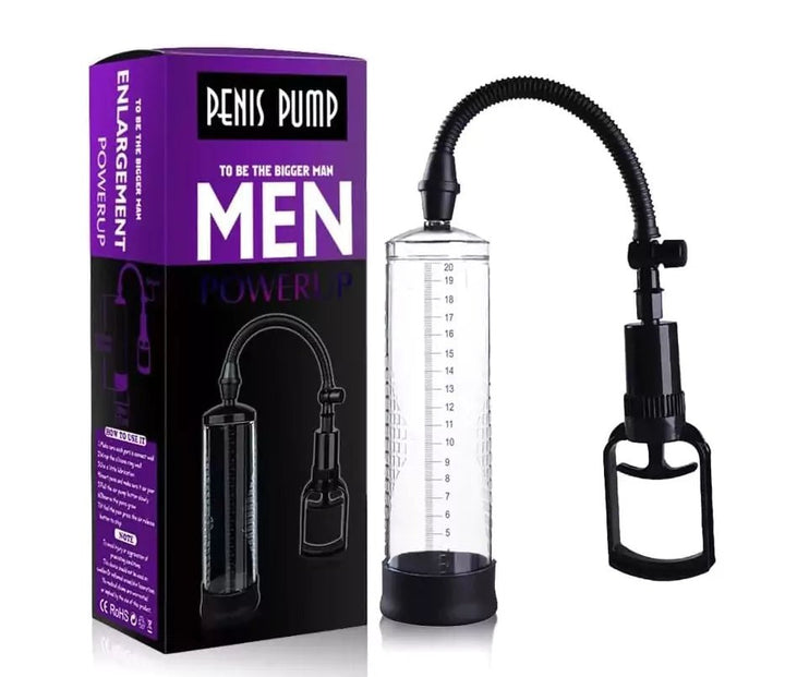 Manual Push - type Vacuum Suction Penis Pump