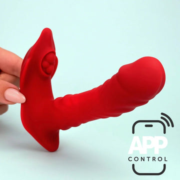 Dolce - APP - controlled Wearable thrusting vibrator