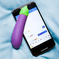 Eggplant Emoji - vibrator with 10 Vibration Discreet and Playful Fun