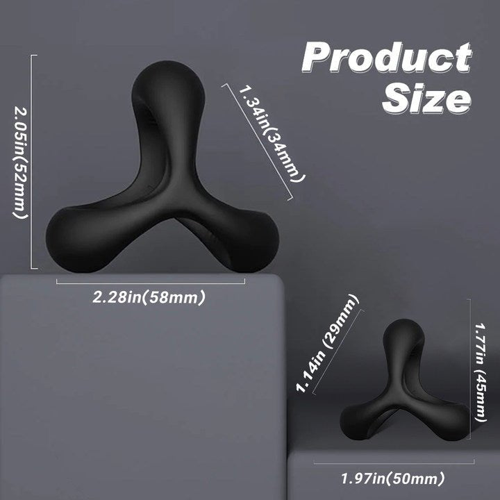 Silicone Cock Ring For Men Erection. Long Lasting Stronger Men Sex Toys.Adult Sex Toy & Games for Men or Couple