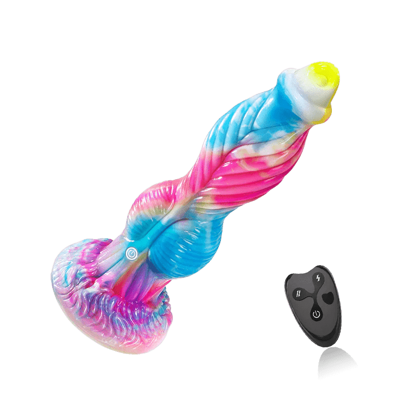 10.2 inch Fantastic 3 in 1 Realistic Huge dildo Vibrator Sex Toy